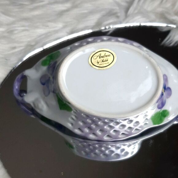 ADREA SADEK Purple Painted PainseyTray 7.5 L 4W - Picture 4 of 8